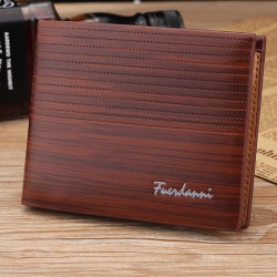 (KL  light brown)hengsheng  man coin bag short style fashion more wallet men  occidental style Wallets