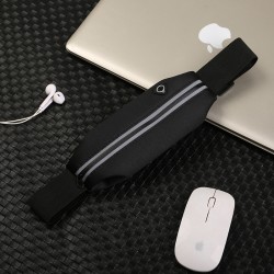 (B Style  black) sport bag man woman belt fashion brief thin Waterproof samll ..