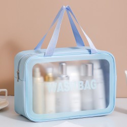 ( blue large size  )high capacity thick bag bag portable bag woman