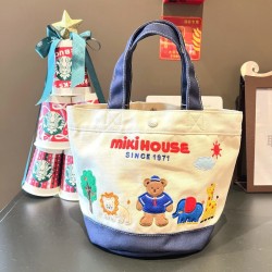 miki wind cartoon bag canvas portable samll high capacity bag