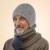 medium knitting hat man autumn Winter velvet thick woolen warm all-Purpose