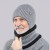 medium knitting hat man autumn Winter velvet thick woolen warm all-Purpose