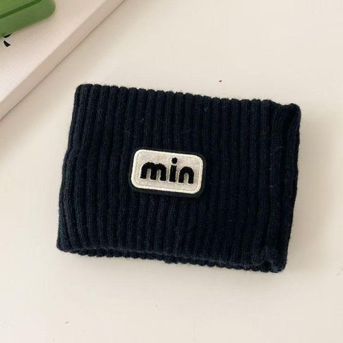 hat woman style spring autumn style sport knitting width belt wind warm head head