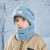 child hat Winter velvet warm two man girl Outdoor velvet hedging