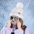 Winter warm hat two velvet thick gradual change color knitting woolen fashion all-Purpose hedging