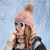 Winter warm hat two velvet thick gradual change color knitting woolen fashion all-Purpose hedging