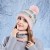 Winter warm hat two velvet thick gradual change color knitting woolen fashion all-Purpose hedging