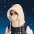  style hat Winter warm big head man woman Outdoor hedging velvet surface
