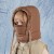  style hat Winter warm big head man woman Outdoor hedging velvet surface