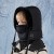  style hat Winter warm big head man woman Outdoor hedging velvet surface