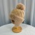 Winter velvet hedging warm belt knitting Korean style fashion woolen hat woman