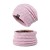 Winter hat set lady Outdoor warm knitting velvet hedging woolen