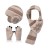 child hat gloves set man woman velvet hedging Winter warm knitting woolen