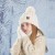 child hat gloves three hedging woolen man girl Outdoor warm knitting
