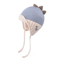 child hat cartoon lovely knitting woolen man woman Winter Outdoor warm hedging