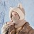 child hat cartoon lovely samll surface Winter Outdoor velvet warm knitting woolen