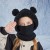 child hat cartoon lovely samll surface Winter Outdoor velvet warm knitting woolen
