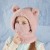 child hat cartoon lovely samll surface Winter Outdoor velvet warm knitting woolen