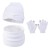child hat gloves set Winter Outdoor hedging man woman warm knitting woolen