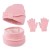 child hat gloves set Winter Outdoor hedging man woman warm knitting woolen