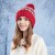Winter warm knitting all-Purpose fashion hedging hat woman woolen