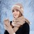 Winter hat gloves three fashion all-Purpose hedging warm knitting woolen woman