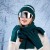 Winter hat gloves three fashion all-Purpose hedging warm knitting woolen woman