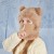 child hat Winter warm wind hedging knitting woolen velvet samll surface