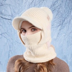 Winter Outdoor warm hedging hat woman surface velvet knitting woolen
