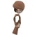 child hat cartoon samll two Winter warm hedging man girl knitting woolen