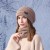 Winter hat two woman occidental style knitting woolen Outdoor velvet warm hedging