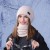 Winter hat two woman occidental style knitting woolen Outdoor velvet warm hedging