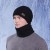 Winter hat two woman occidental style knitting woolen Outdoor velvet warm hedging