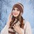 Winter hat set man woman Outdoor wind hedging velvet warm knitting woolen