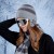 Winter hat set man woman Outdoor wind hedging velvet warm knitting woolen