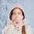 child hat Winter man girl warm velvet hedging
