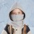 child hat Winter man girl warm velvet hedging