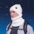 Winter hat gloves set velvet warm woolen occidental style man knitting hedging