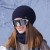 Winter occidental style hat two lady Outdoor velvet warm hedging knitting woolen