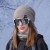 Winter occidental style hat two lady Outdoor velvet warm hedging knitting woolen