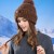 Winter velvet knitting woolen velvet warm hat woman thick big head hedging