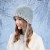 autumn Winter velvet hedging samll fashion woolen warm knitting hat woman