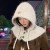  woman autumn Winter warm hat knitting leisure all-Purpose loose and comfortable woolen