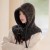  woman autumn Winter warm hat knitting leisure all-Purpose loose and comfortable woolen