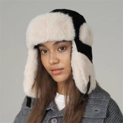 Russia woman Winter warm imitate velvet thick wind