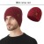 knitting man Outdoor autumn Winter thick woolen big head high elasticity pure color velvet bag head