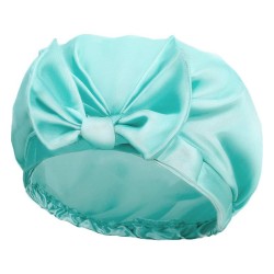 pure color bow color hedging bag head imitate silk surface family