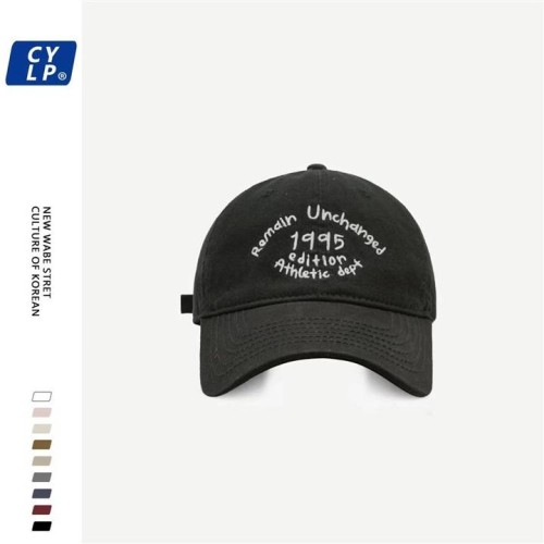 hat woman spring autumn samll baseball cap big head cap summer sunscreen sun hat