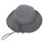 occidental style summer  Outdoor Shade sunscreen Bucket hat lady pure color Sandy beach foldable man