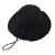 occidental style summer  Outdoor Shade sunscreen Bucket hat lady pure color Sandy beach foldable man